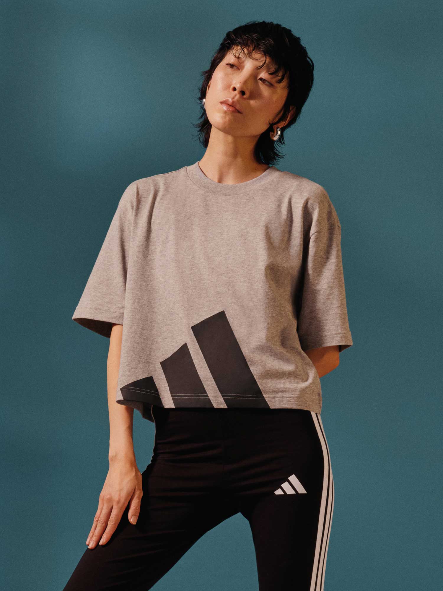 ADIDAS SPORTSWEAR Тениска Essentials Big Logo Boyfriend T-Shirt