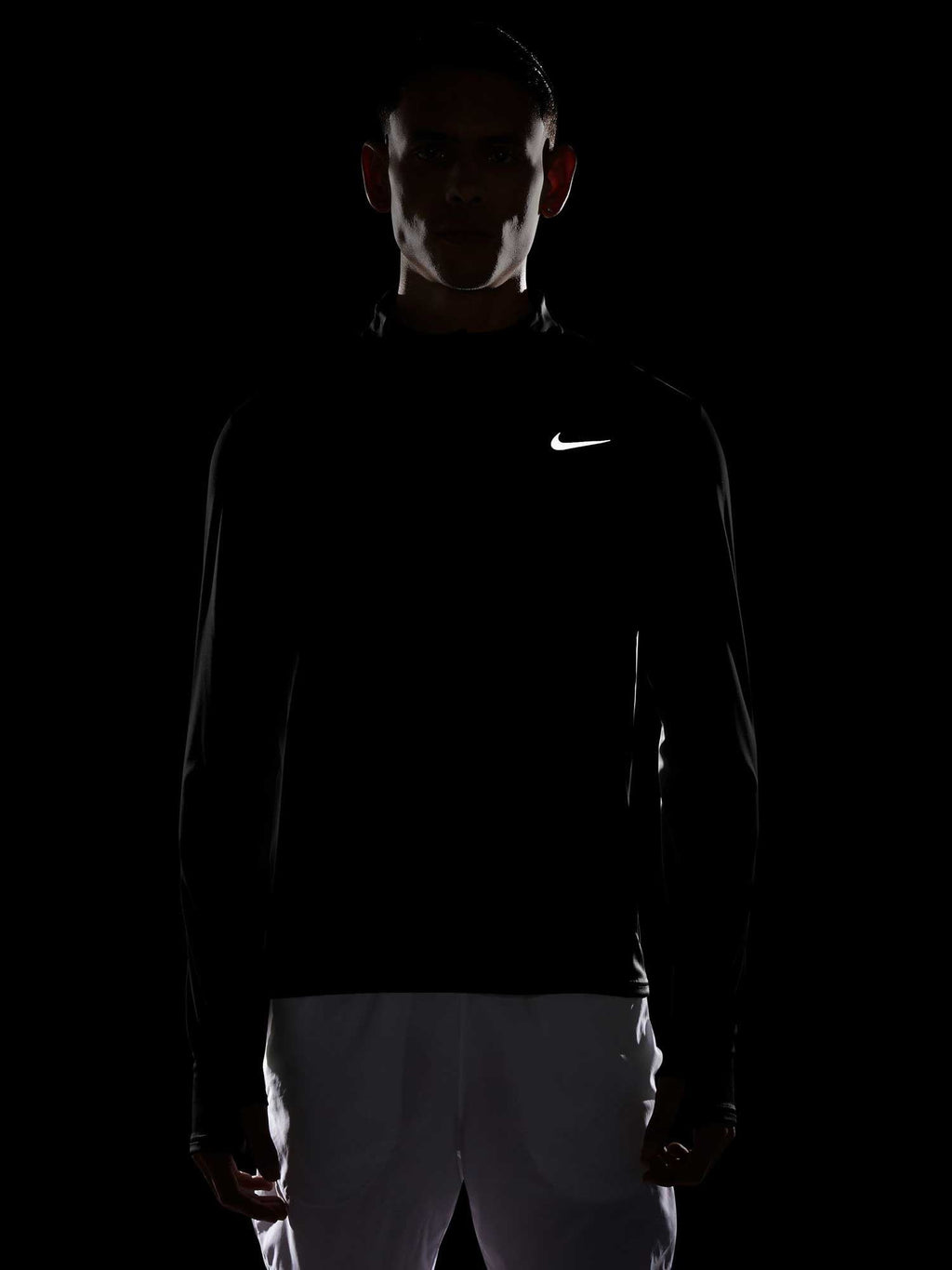 NIKE Блуза M NK DF PACER TOP HZ