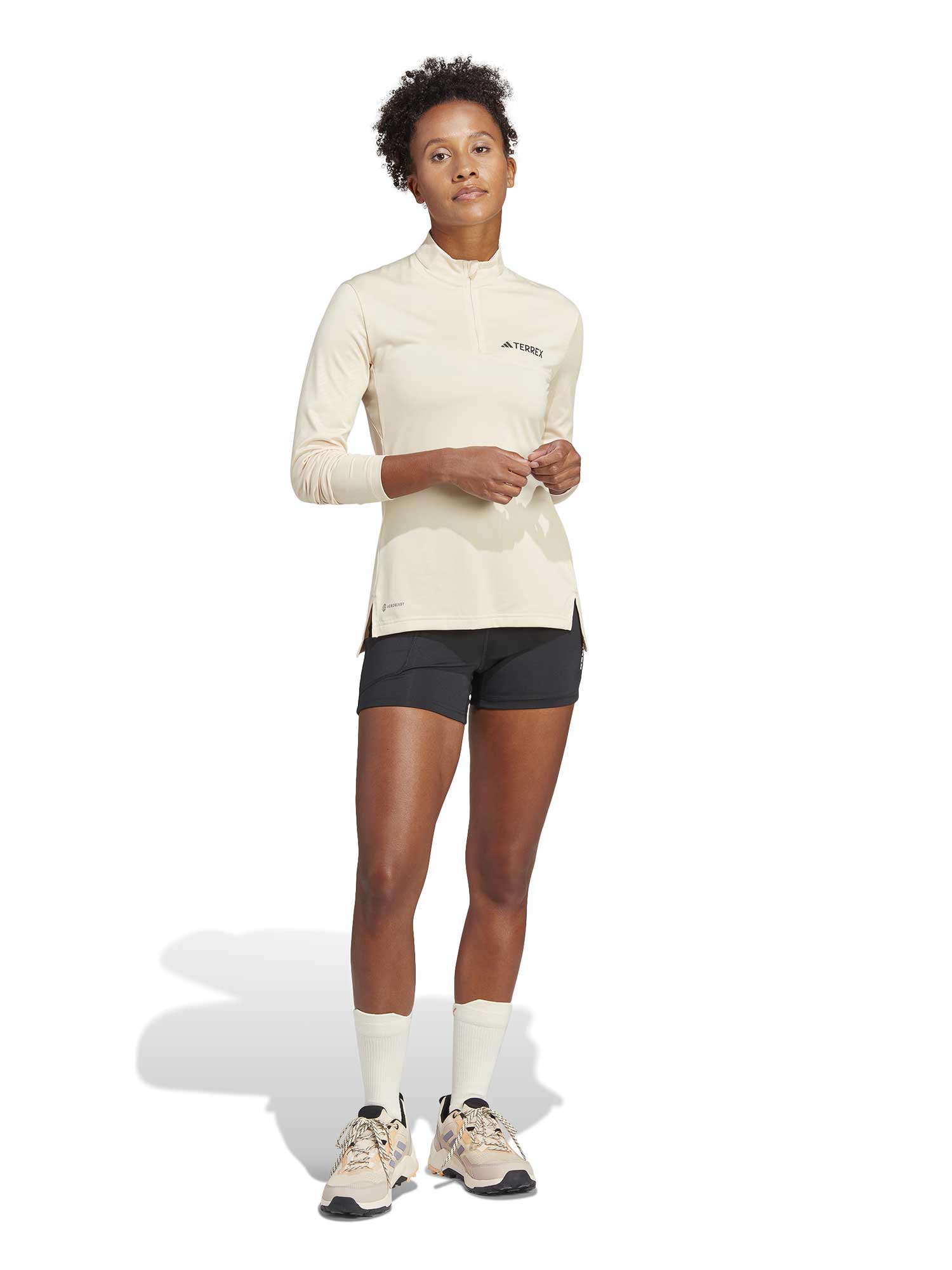 ADIDAS PERFORMANCE Блуза Terrex Multi Half-Zip Long-Sleeve Top