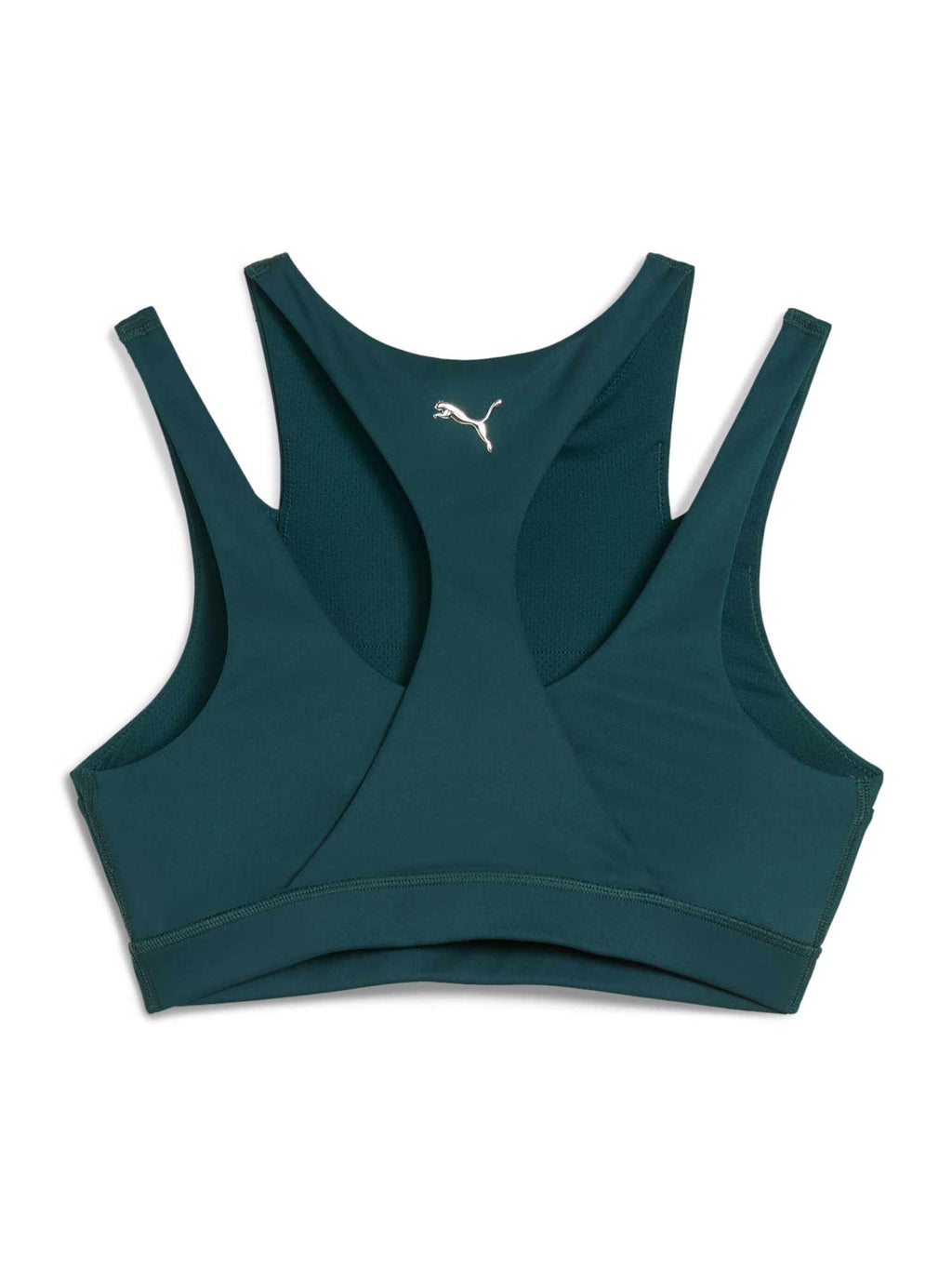 PUMA Спортен сутиен GREEN TERRAINS GRAPHIC BRA - MID