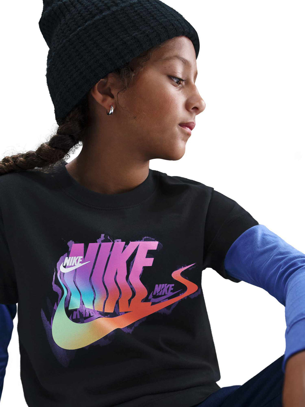 NIKE Тениска K NSW TEE CREATE FW CONNECT