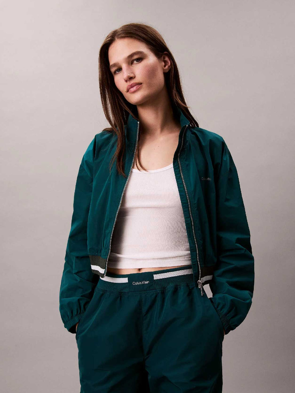 Calvin Klein Jeans Спортно горнище WOVEN TRACK JACKET