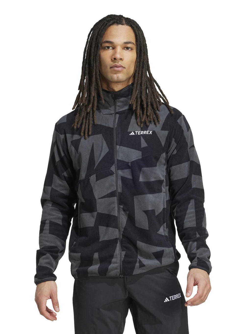 ADIDAS PERFORMANCE Полар Terrex Multi Printed Full-Zip Fleece Jacket