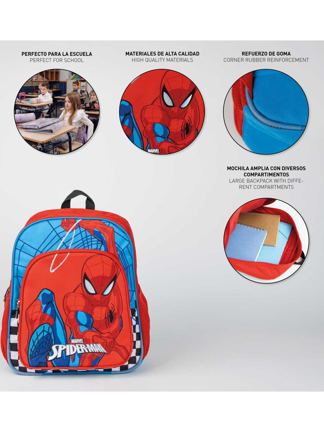 CERDA Ученическа раница SPIDERMAN