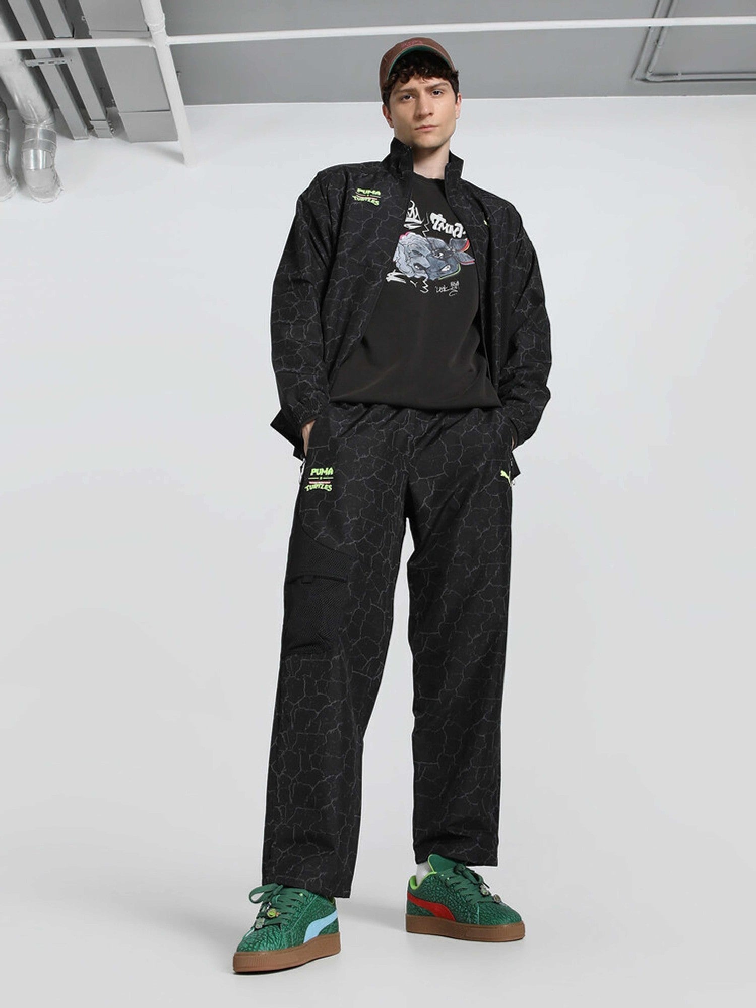 PUMA Спортно долнище X TMNT PUMATECH Cargo Pants WV
