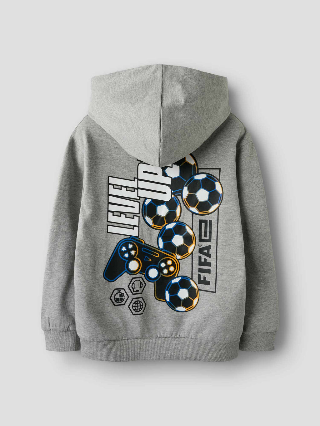 NAME IT Суитшърт NKMONILES FIFAE NREG SWEAT WH BRU VDE