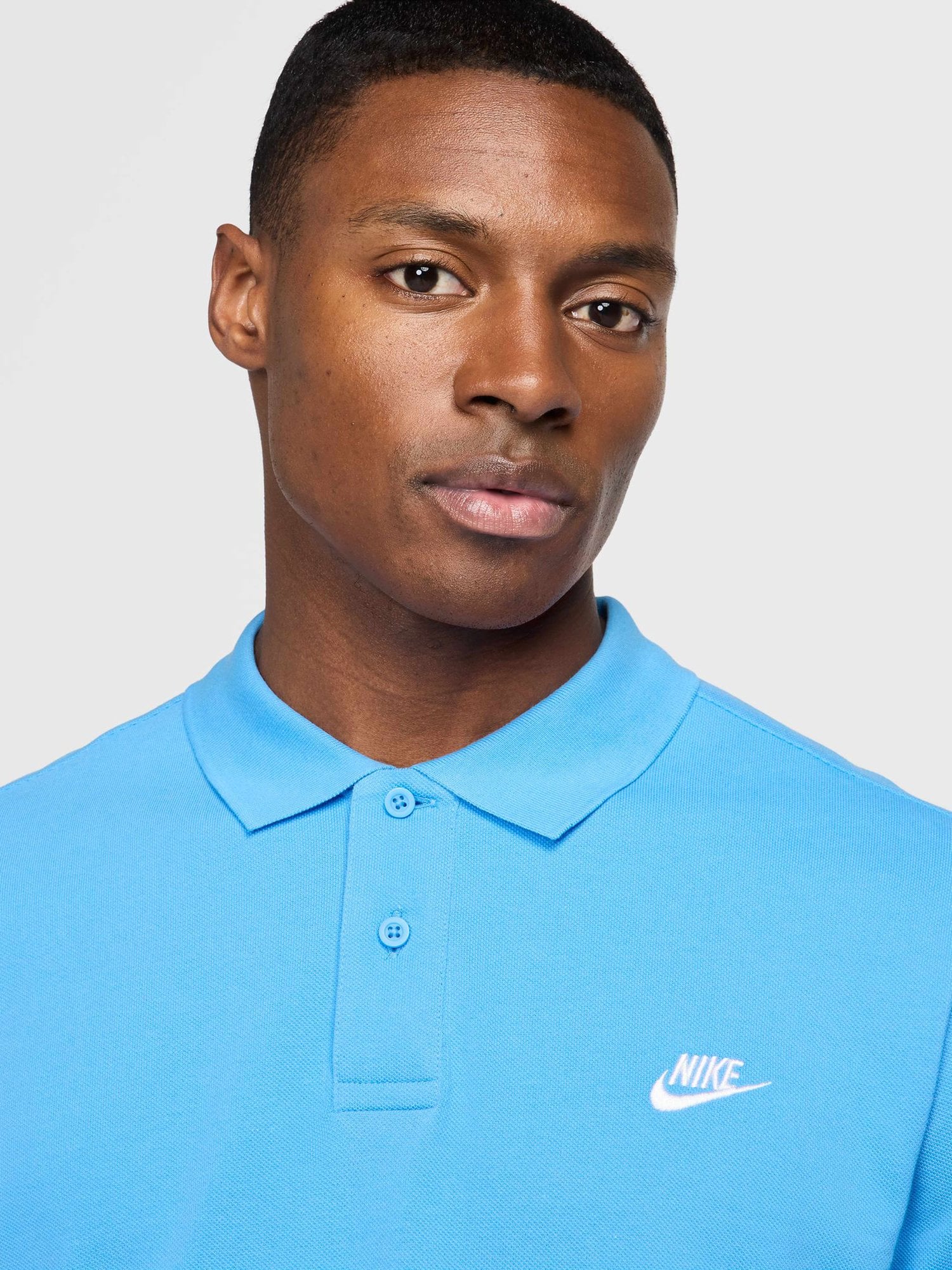 NIKE Поло тениска M NK CLUB SS POLO PIQUE
