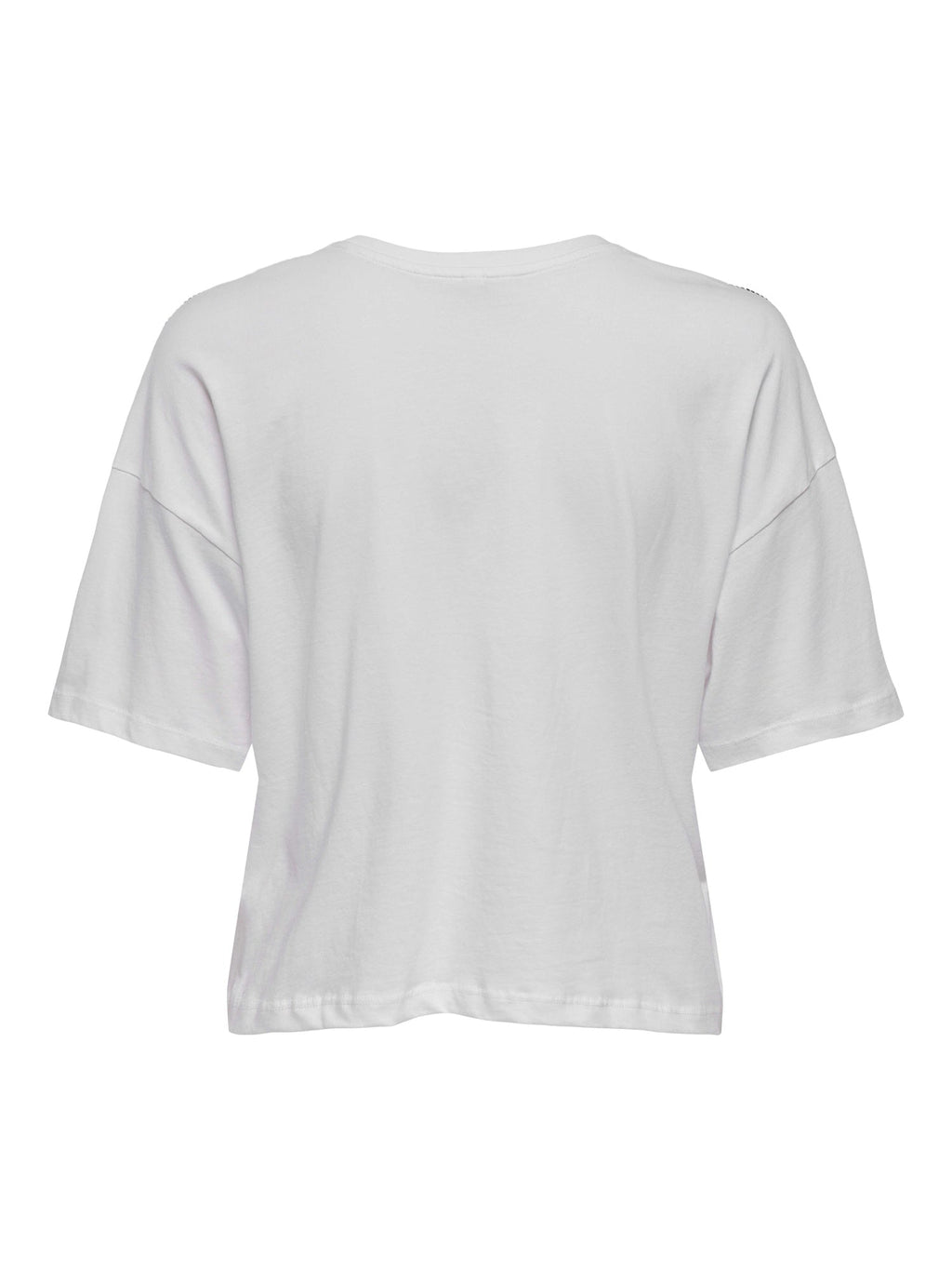 ONLY Тениска ONLCHERI LIFE S/S O-NECK BOXY TOP JRS