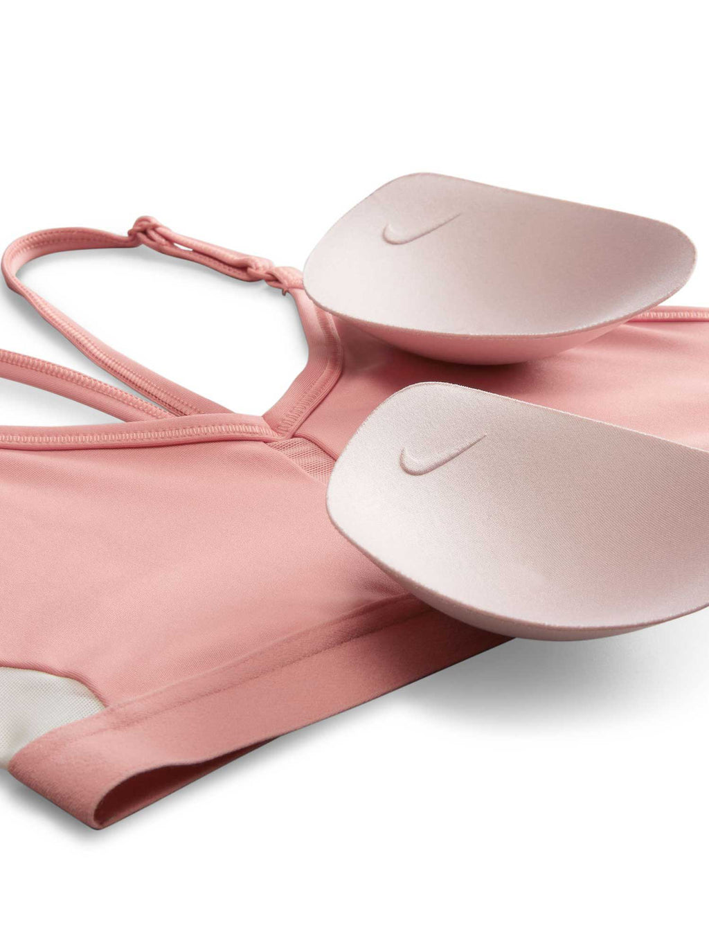 NIKE Спортен сутиен W NK INDY V-NECK BRA