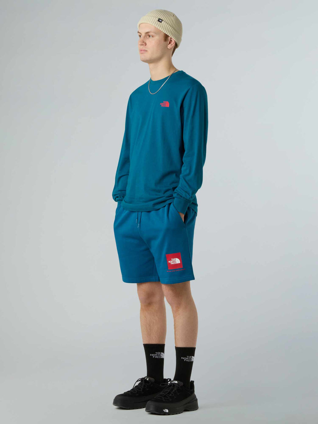 THE NORTH FACE Тениска M L\/S BOX NSE TEE