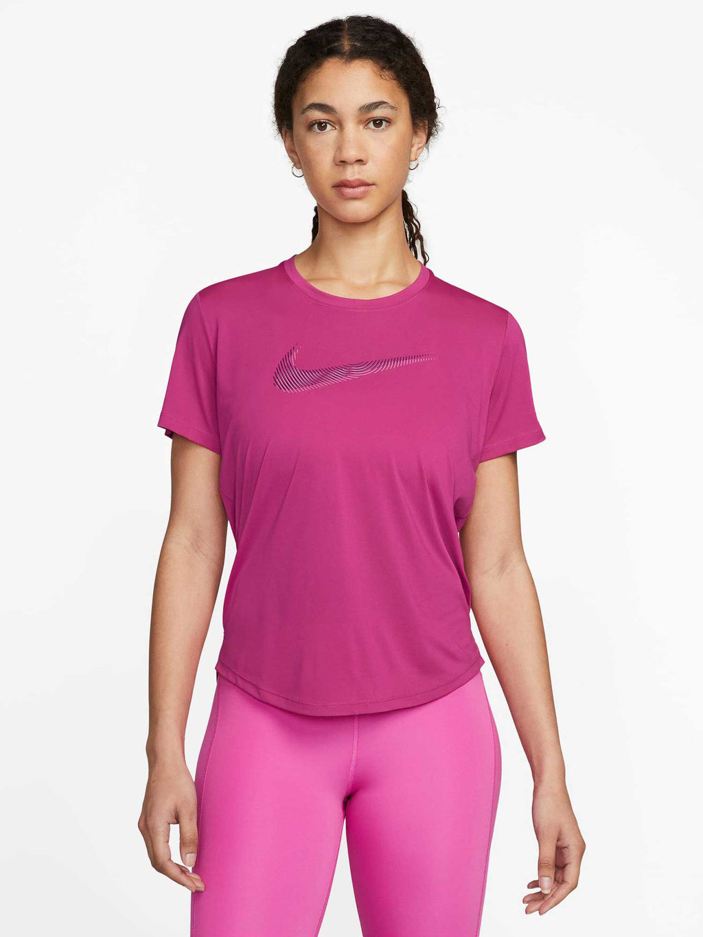 NIKE Тениска W NK DF SWOOSH HBR SS TOP