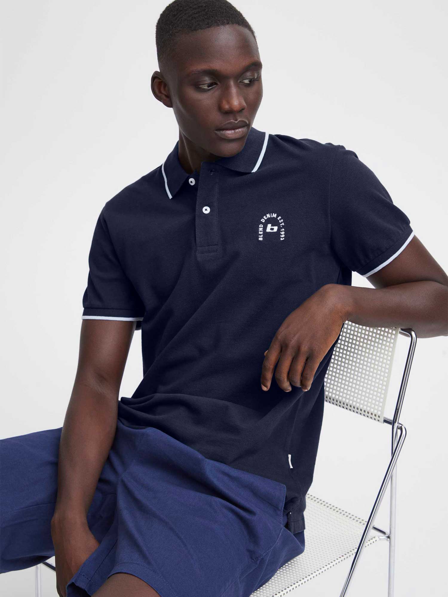 BLEND Тениска Polo