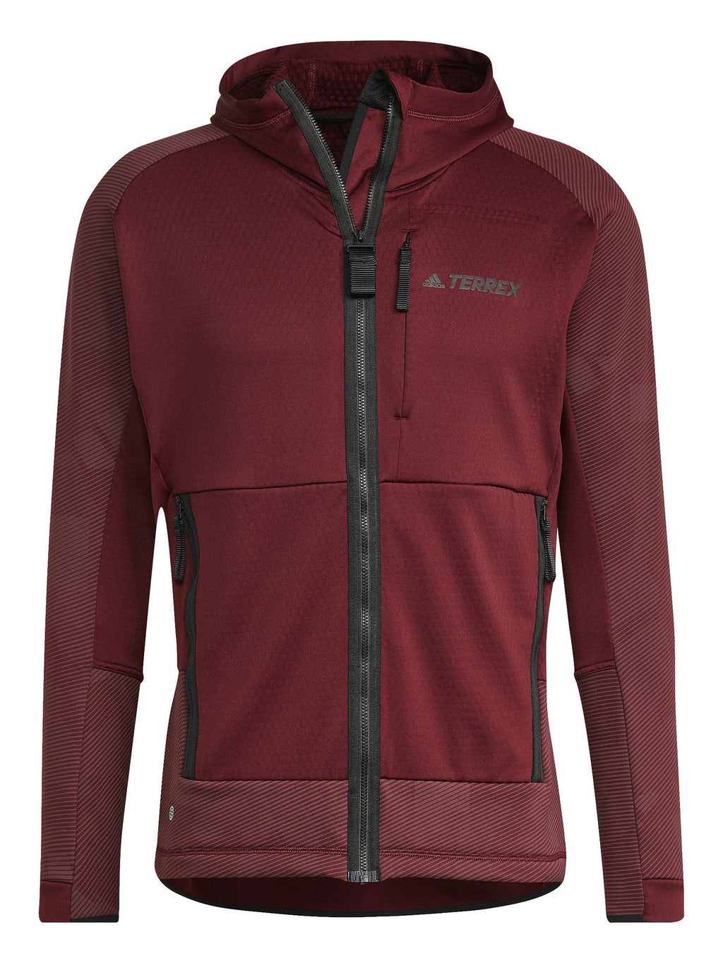 ADIDAS PERFORMANCE Суитшърт Terrex Tech Flooce Hooded Hiking Fleece