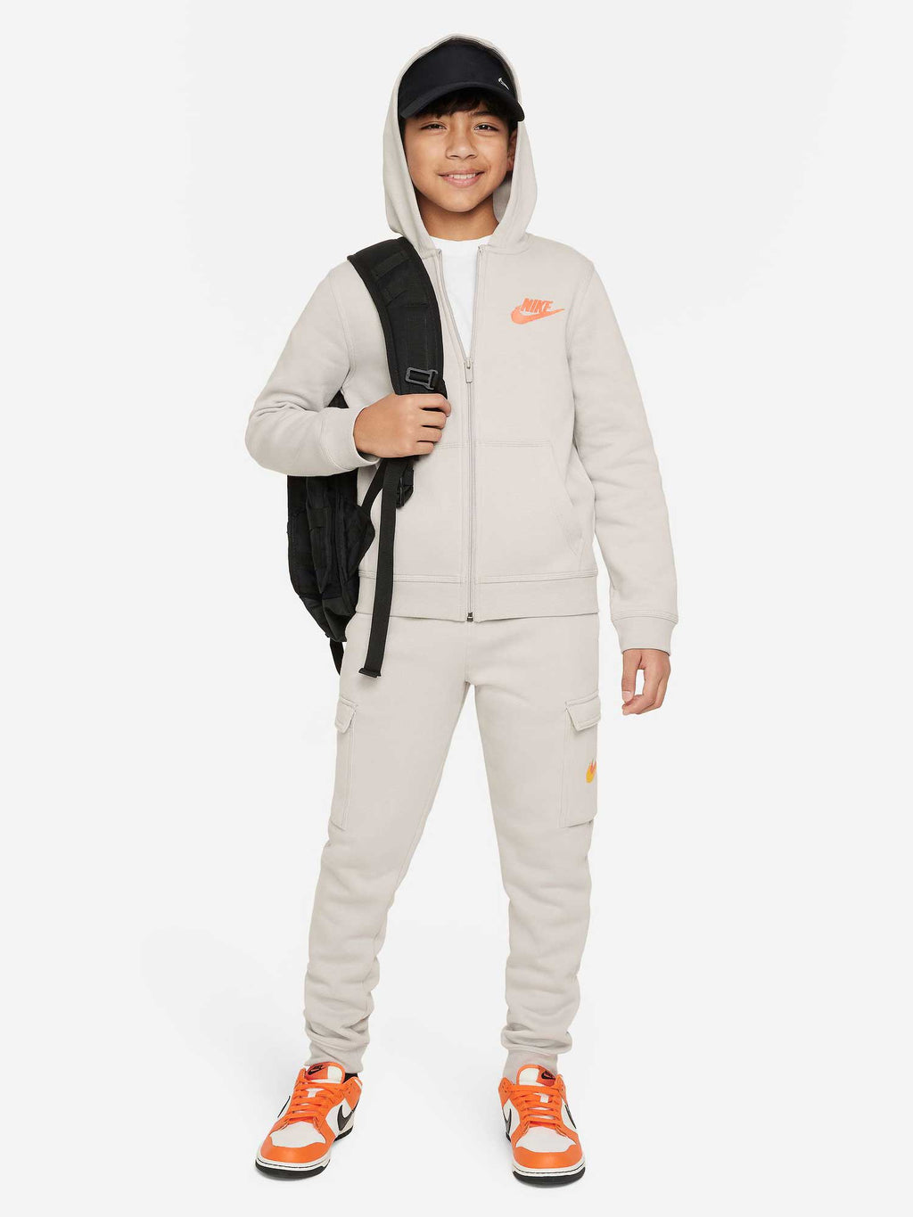 NIKE Суитшърт B NSW SI FLC FZ HOODY BB