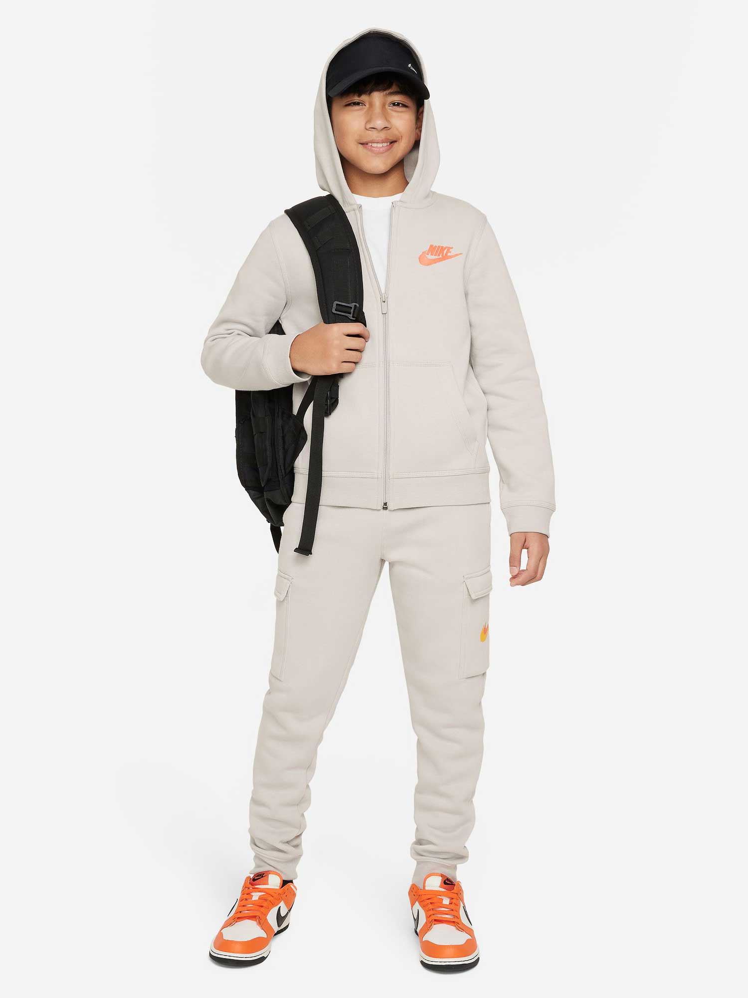 NIKE Суитшърт B NSW SI FLC FZ HOODY BB