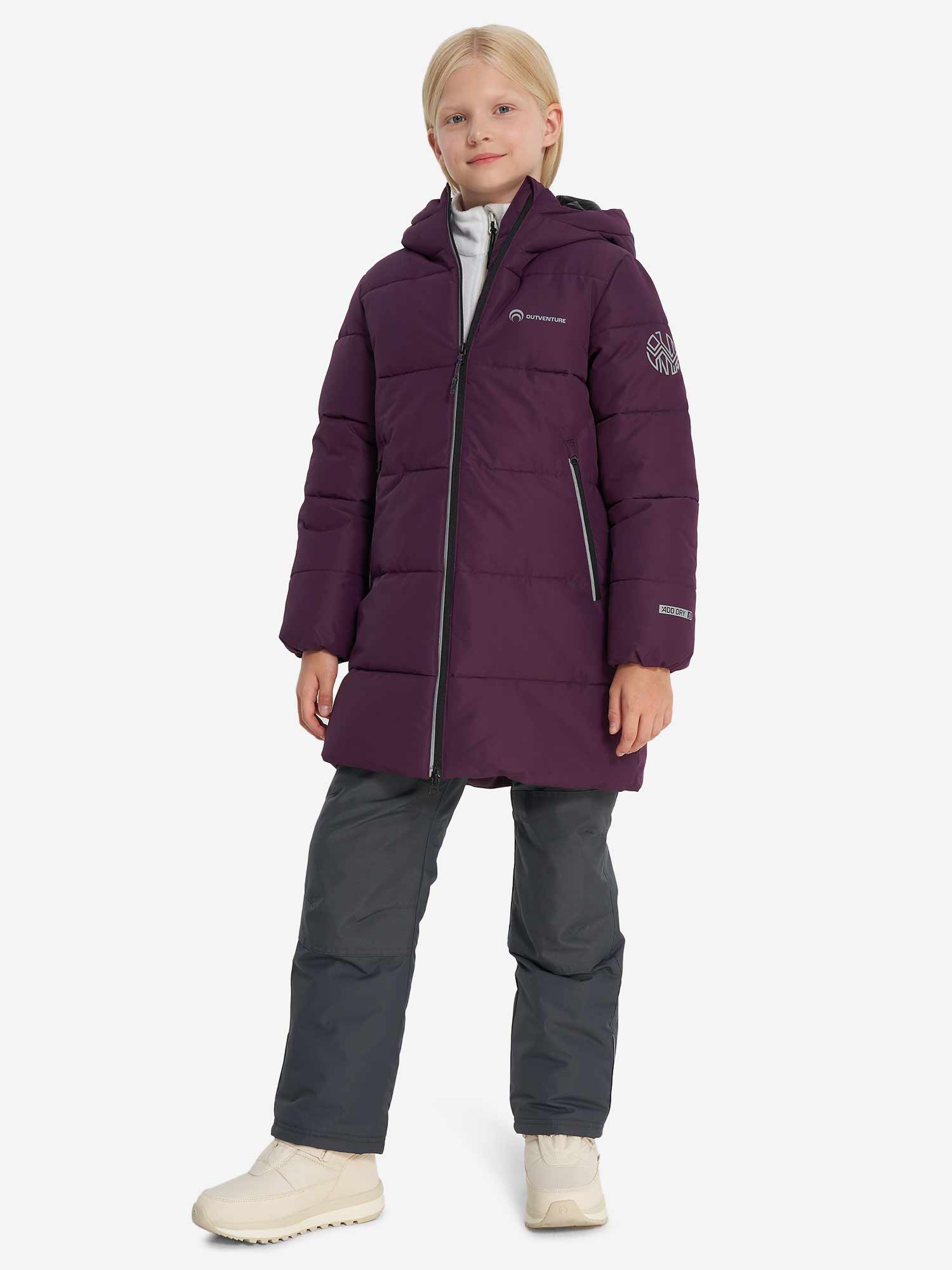 OUTVENTURE Яке Active Girls' Faux Down Jacket