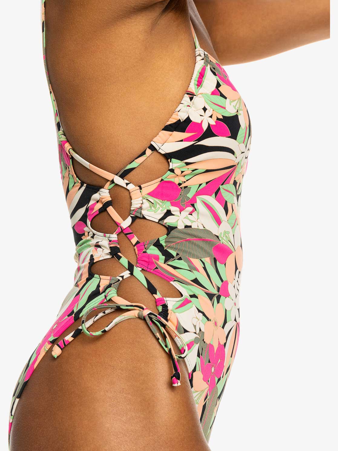 ROXY Цял бански PT BEACH CLASSICS LACE UP OP