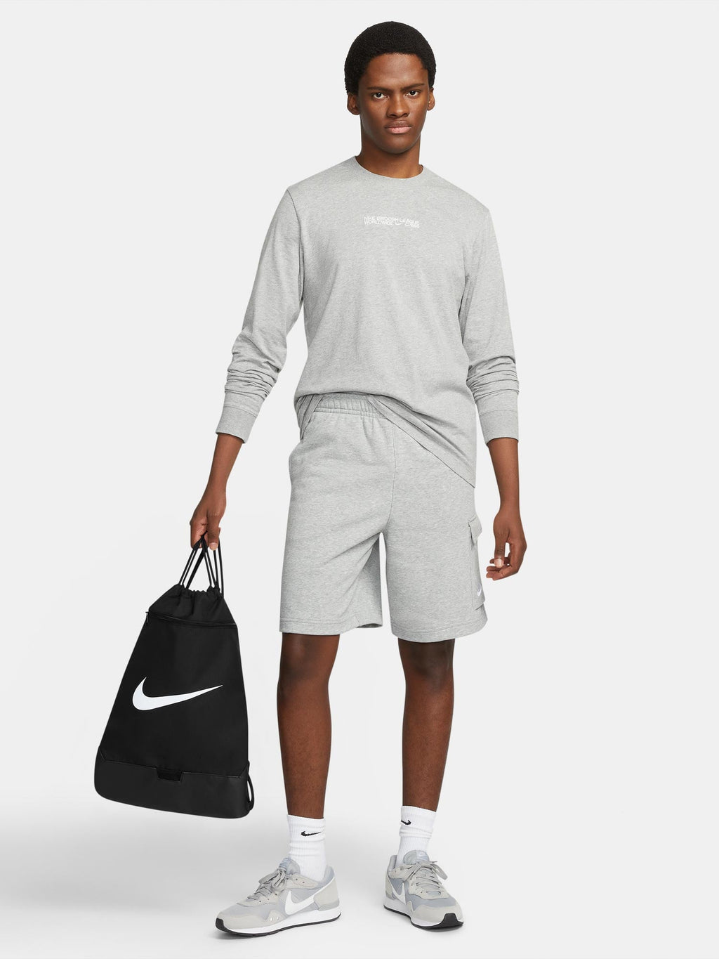 NIKE Мешка NK BRSLA DRAWSTRNG - 9 1\/2 18L