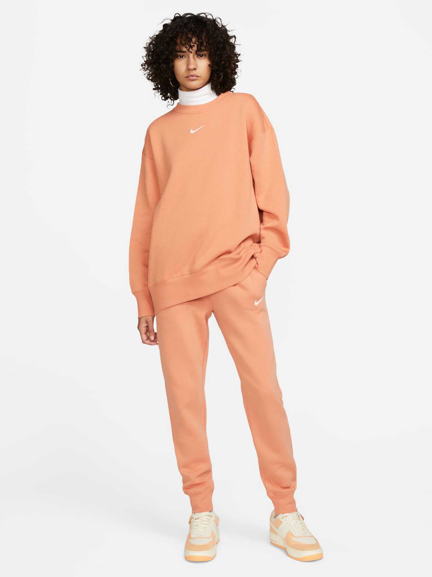 NIKE Спортно долнище W NSW PHNX FLC HR PANT STD