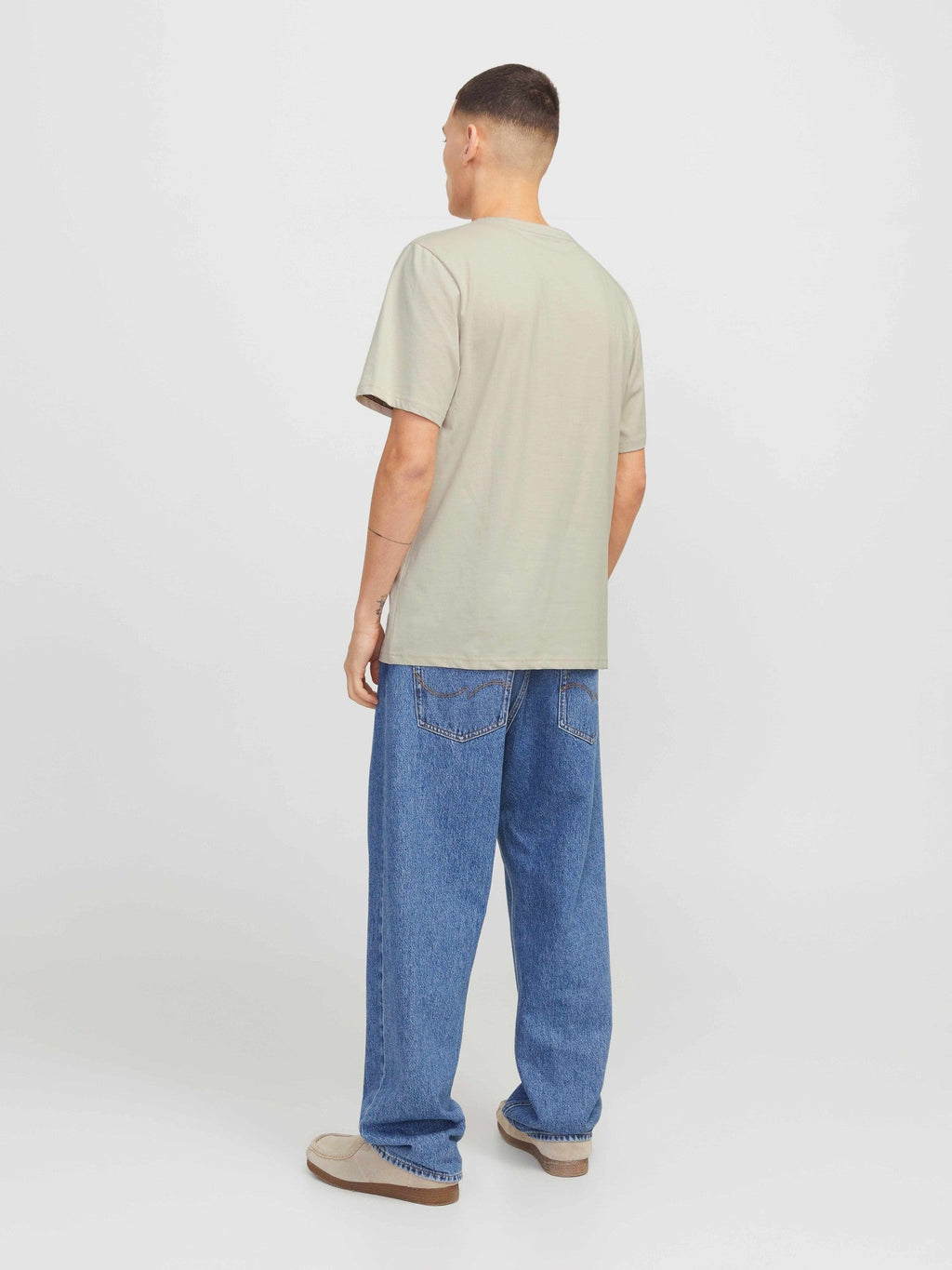 JACK & JONES Тениска JJCOLTON TEE SS CREW NECK LN