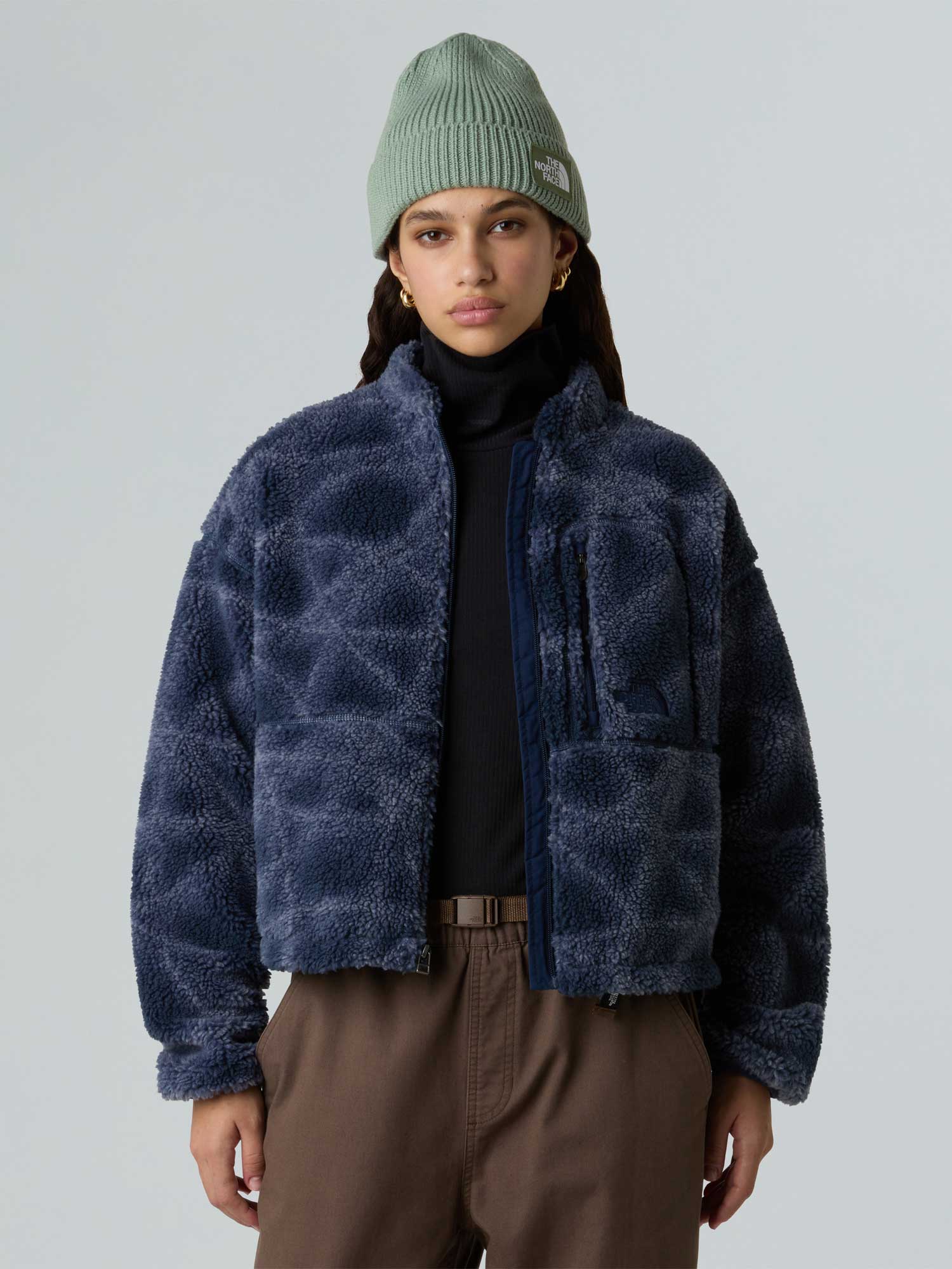 THE NORTH FACE Яке W EXTREME PILE FZ JACKET 2 -PRINT