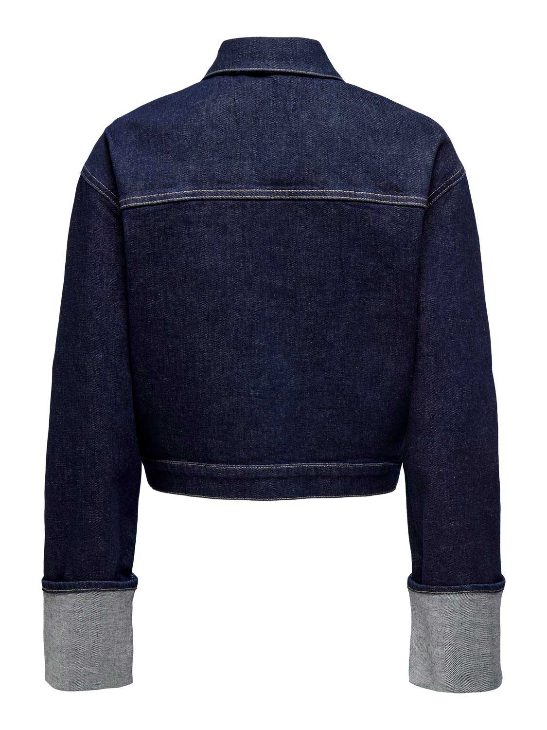 ONLY Яке ONLMERCER LS FOLD UP JACKET RED DNM DCC