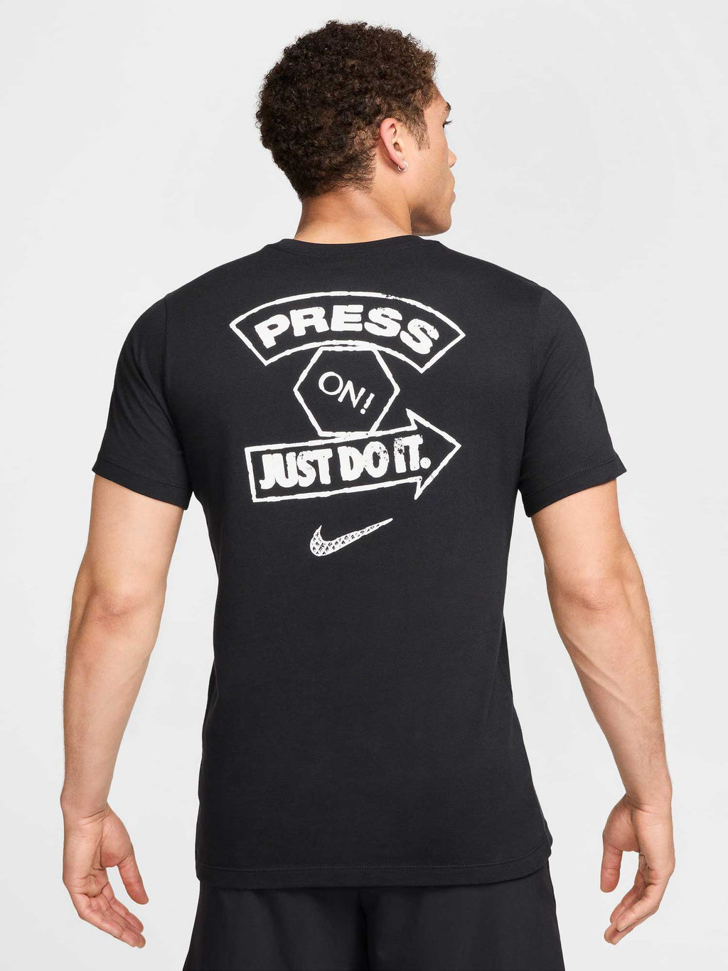 NIKE Тениска M NK TEE GYM KIT SUMMIT