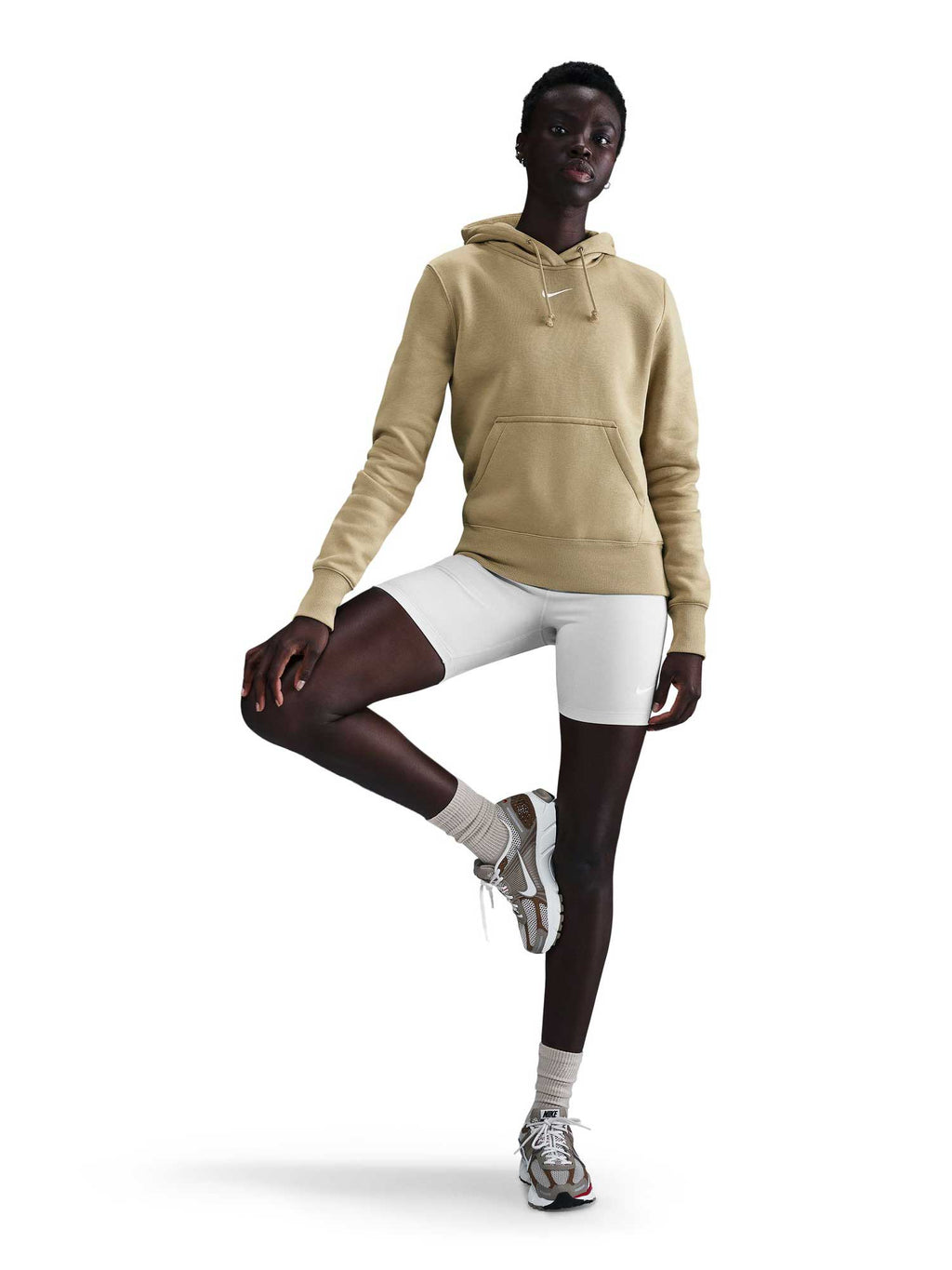 NIKE Суитшърт W NSW PHNX FLC STD PO HOODIE