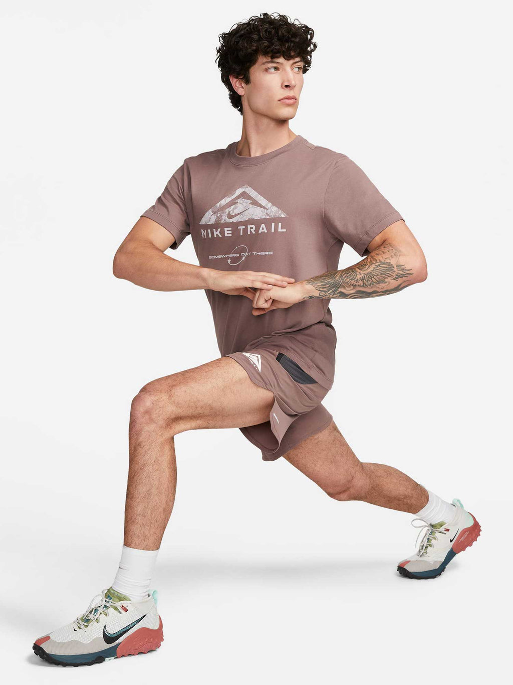 NIKE Тениска M NK DF TEE RUN TRAIL