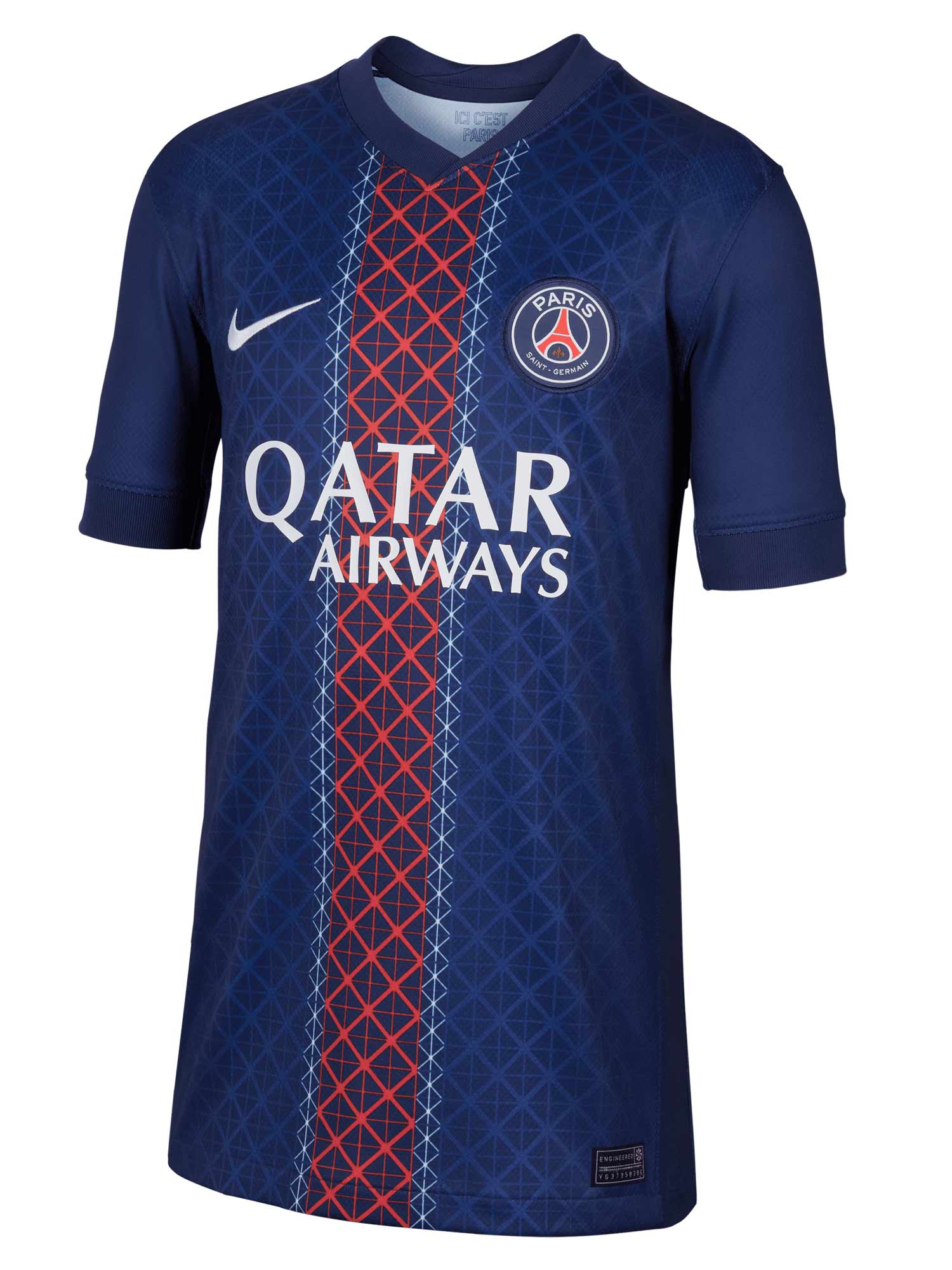 NIKE Тениска PSG Y NK DF JSY SS STAD HM