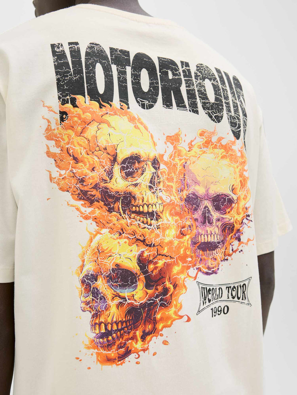 JACK & JONES Тениска JOREAGLEROCK GALLERY TEE SS CREW NECK TG