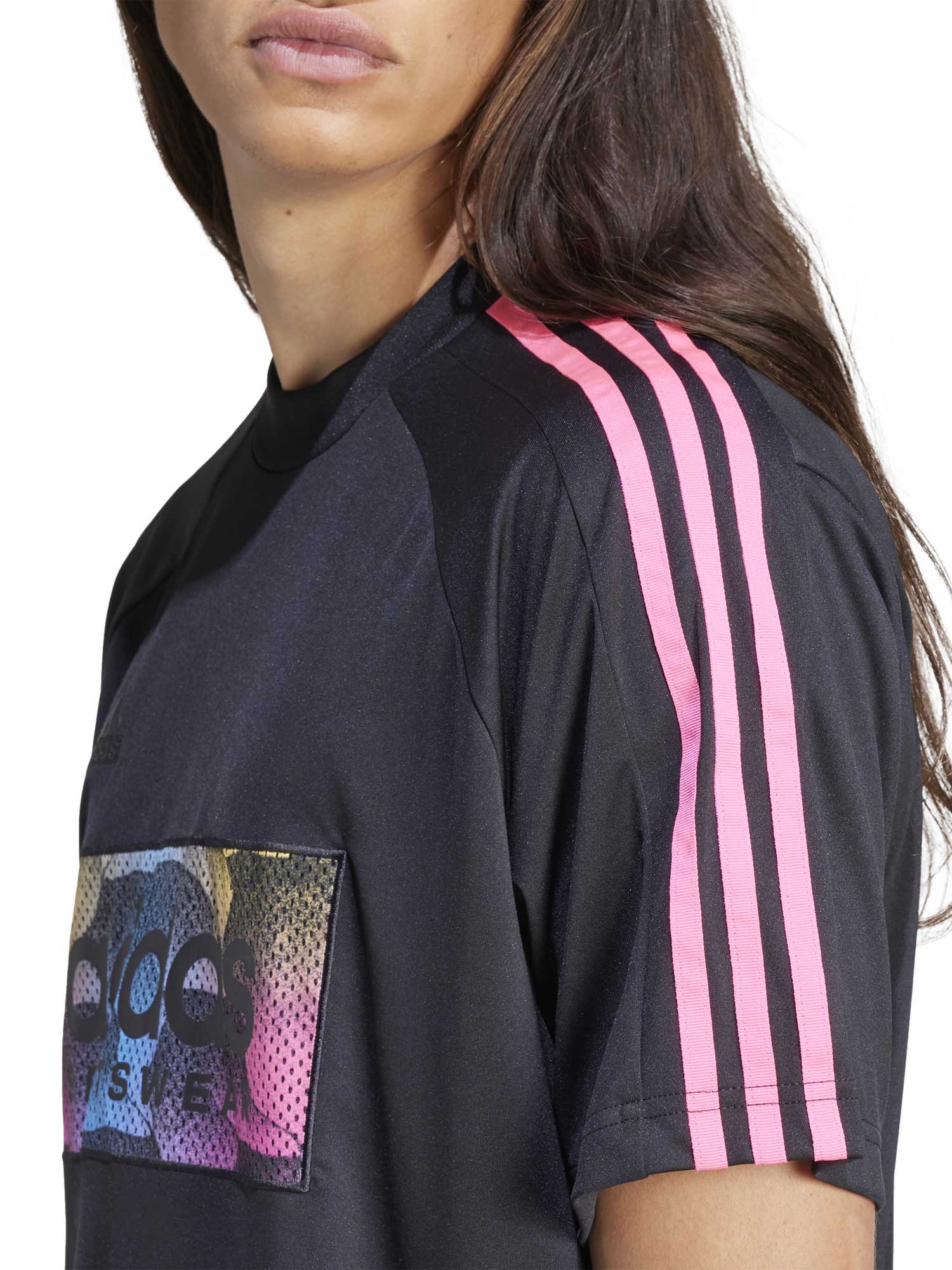 ADIDAS SPORTSWEAR Тениска Tiro Mesh Appliqu Jersey
