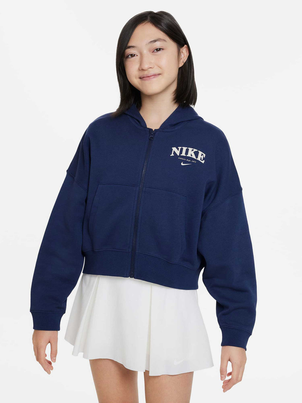 NIKE Суитшърт G NSW TREND FLC FZ HOODIE PRNT