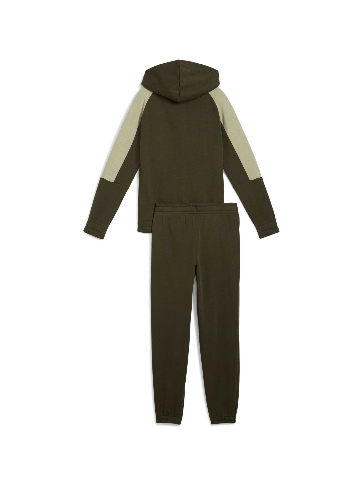 PUMA Спортен екип ESS BLOCK Hooded Full-Zip Sweat Suit