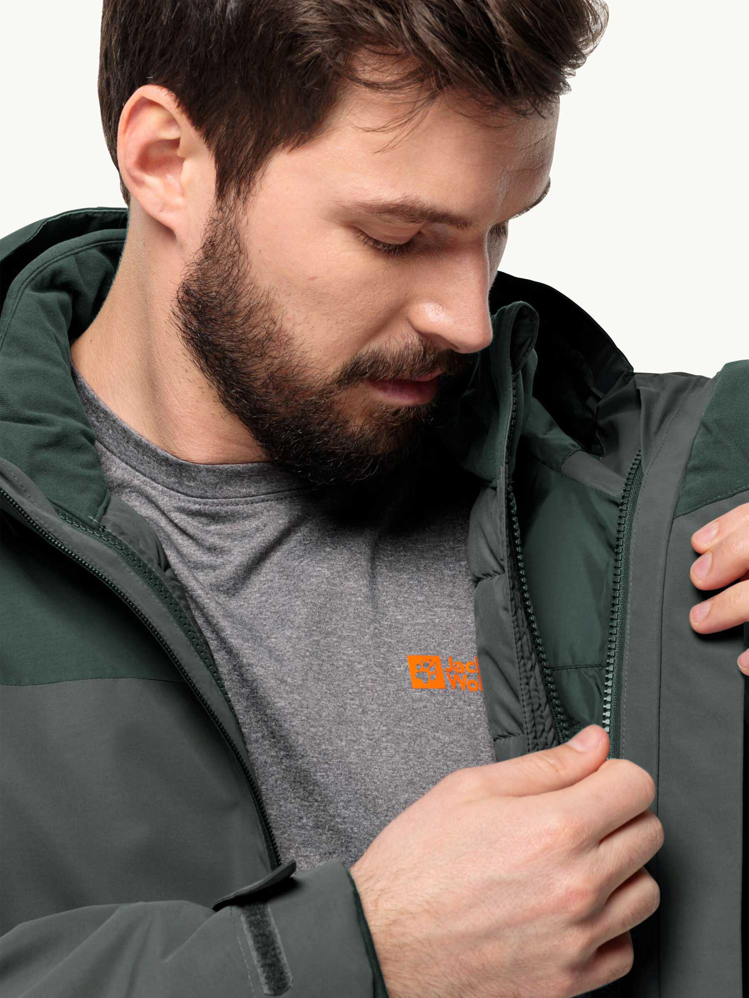 JACK WOLFSKIN Яке GLAABACH 3IN1 JKT M