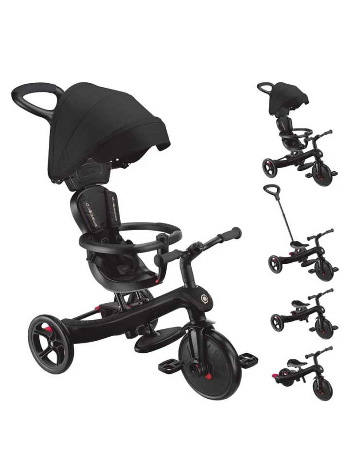GLOBBER Триколка 4 в 1 EXPLORER TRIKE със сенник