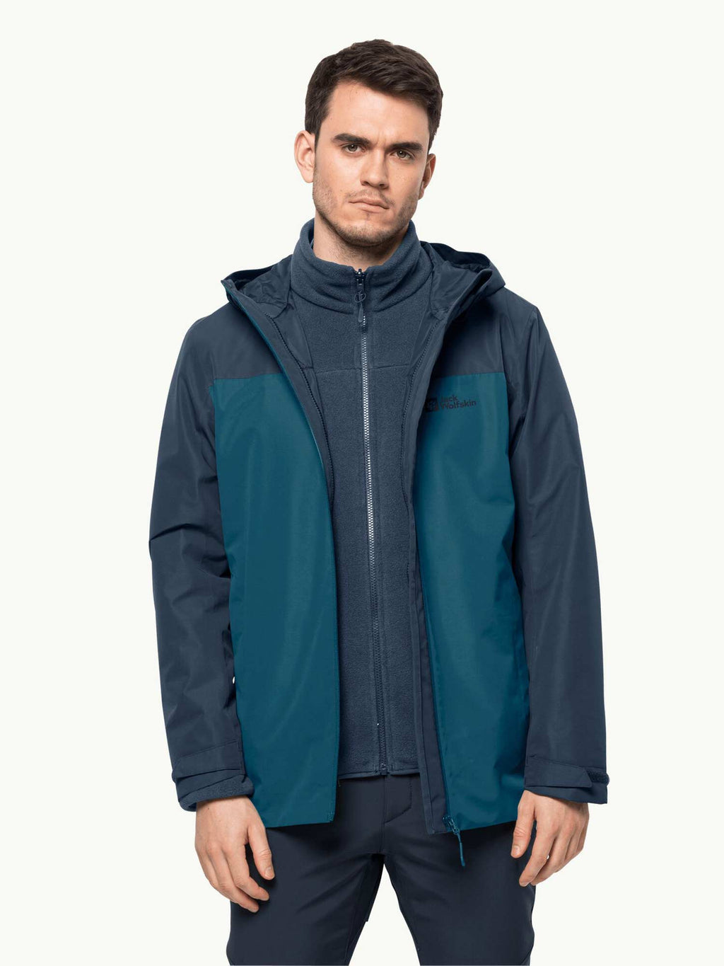 JACK WOLFSKIN Яке TAUBENBERG 3IN1 JKT M