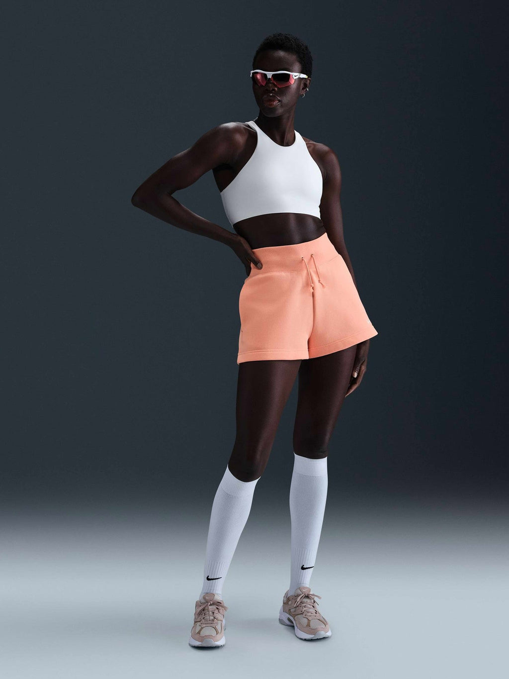 NIKE Къси панталони W NSW PHNX FLC HR SHORT