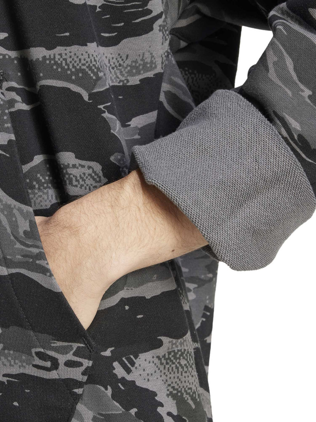 ADIDAS SPORTSWEAR Суитшърт Seasonal Essentials Camo Hoodie