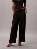 Calvin Klein Jeans Панталон COTTON TWILL AOP LOGO STRIPE P