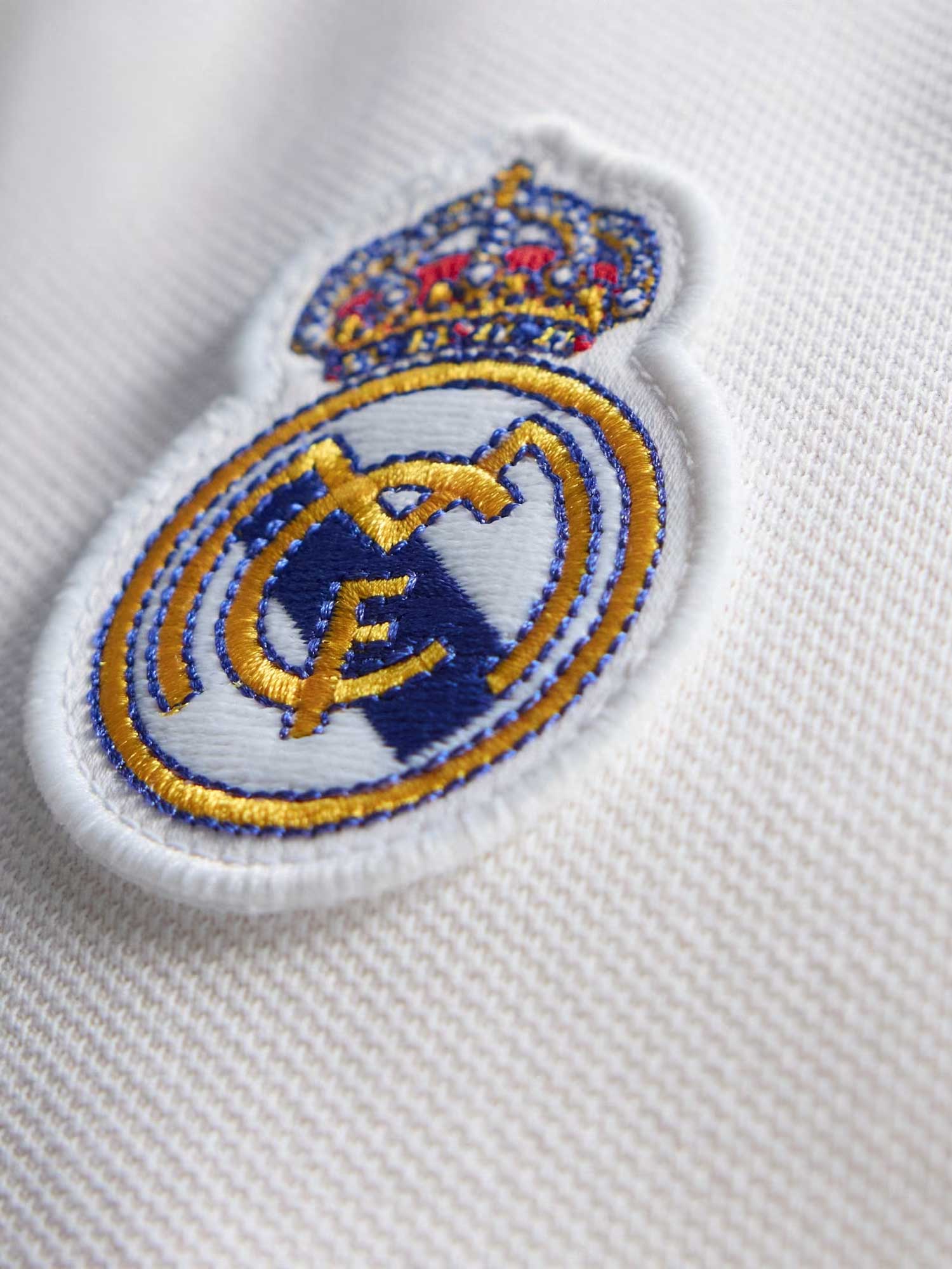 ADIDAS ORIGINALS Тениска Real Madrid Terrace Icons Long Sleeve Polo