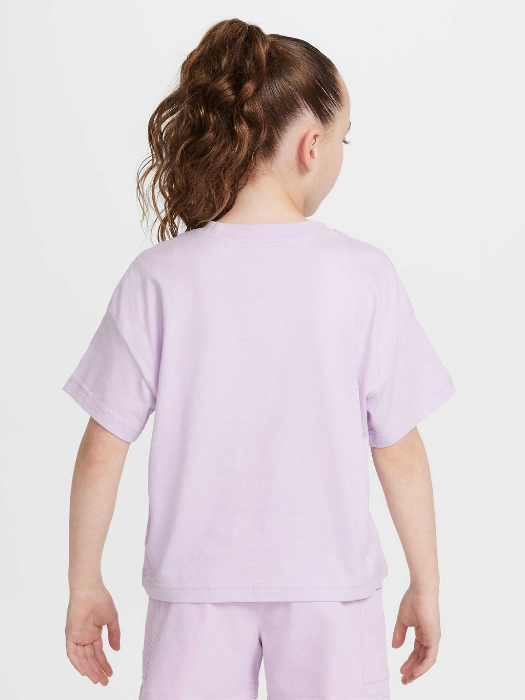 NIKE Тениска G NSW TEE BOXY ESSNTL LBR