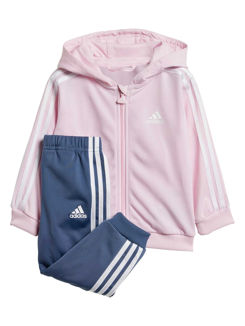 ADIDAS SPORTSWEAR Спортен екип Essentials Shiny Hooded Tracksuit