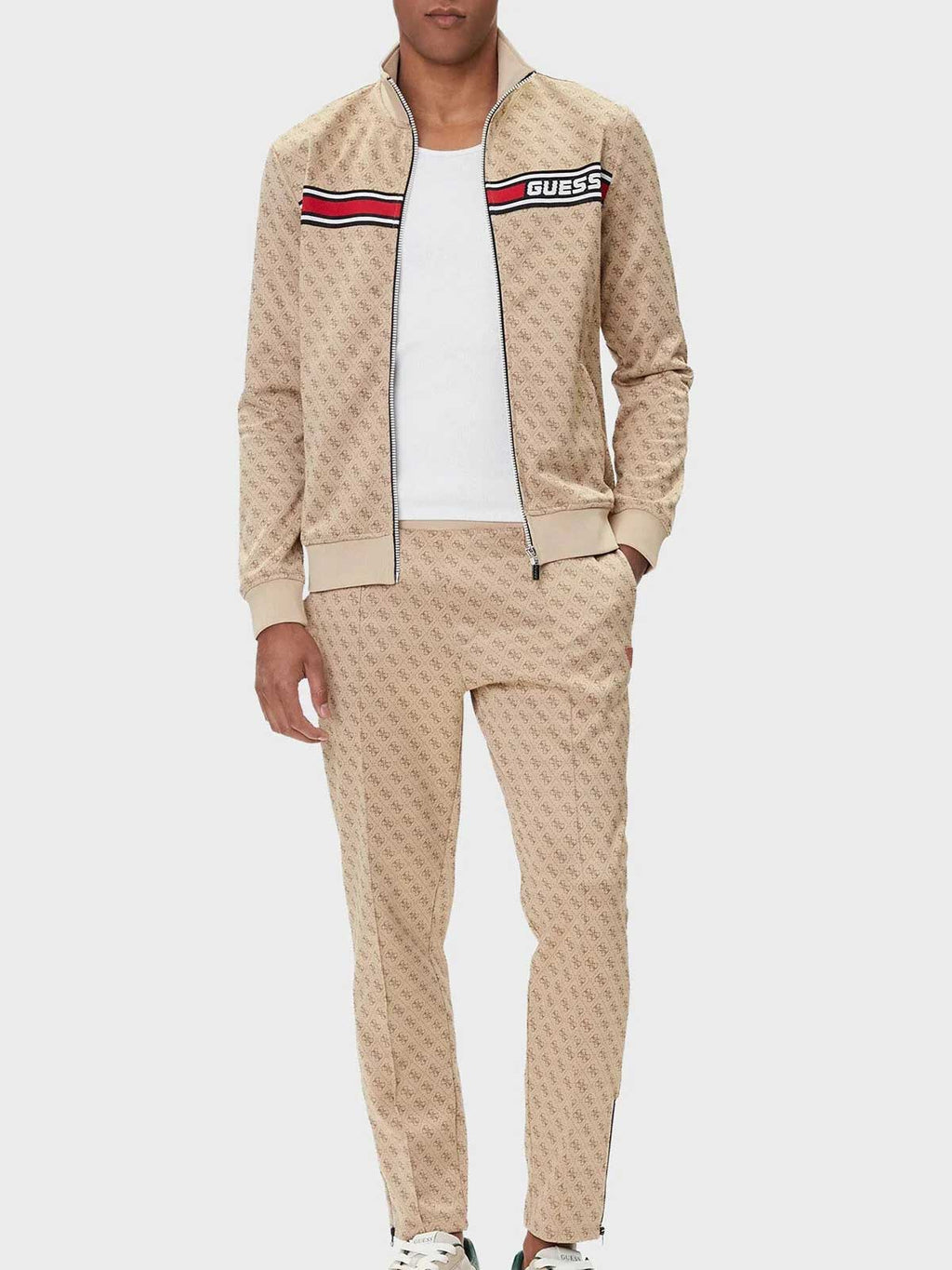 GUESS Спортно горнище KORBIN FULL ZIP TRAC