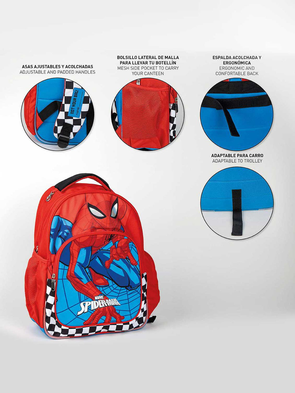 CERDA Ученическа раница SPIDERMAN