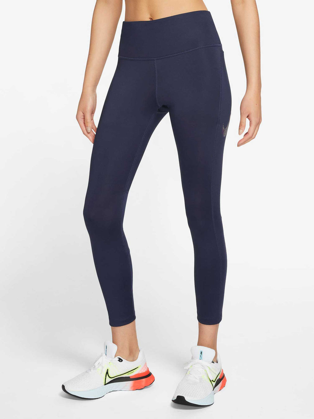 NIKE Клин W NK DF FST MR 7/8 TGHT SW HBR