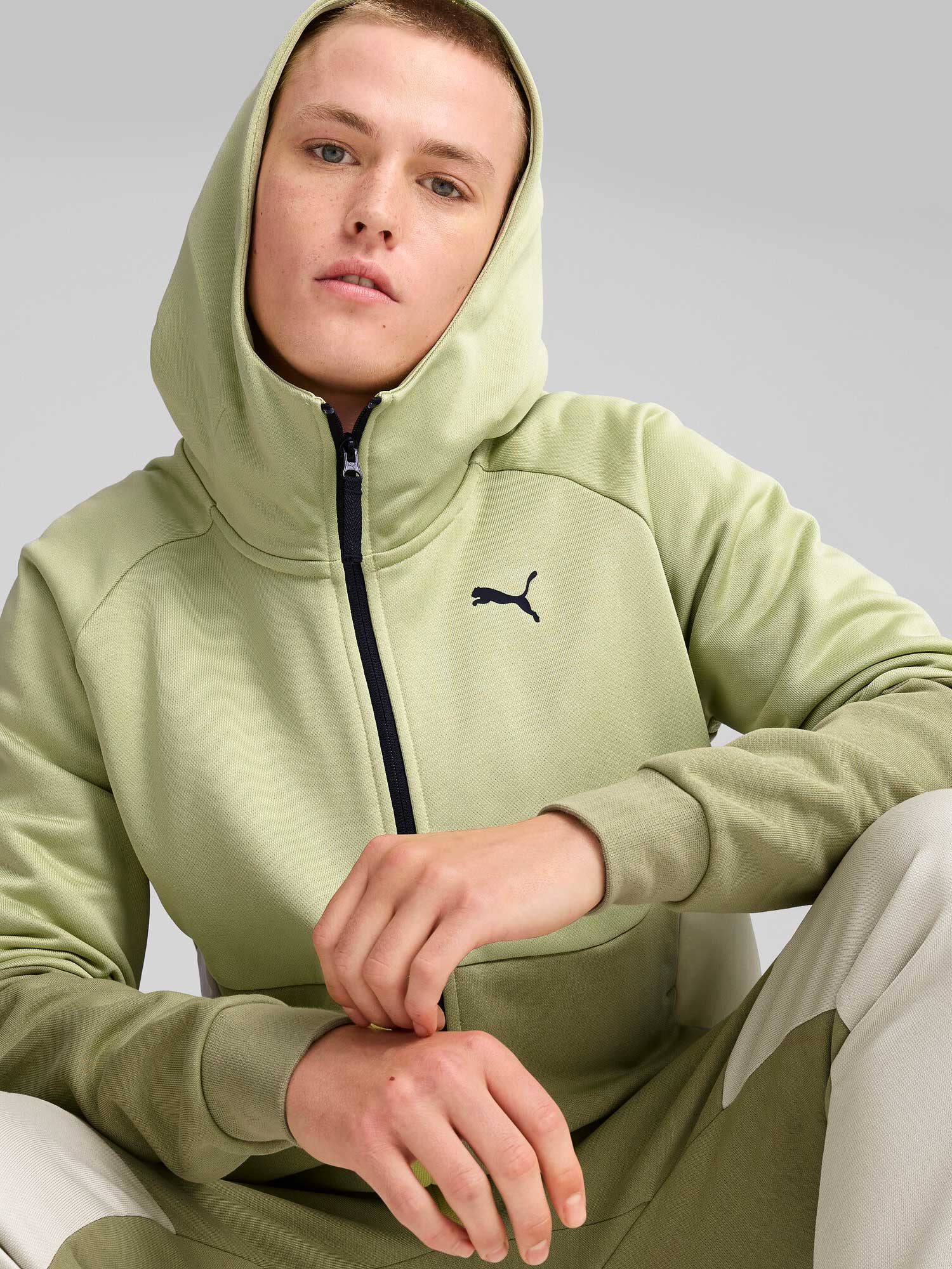 PUMA Суитшърт PUMATECH FZ Hoodie FL