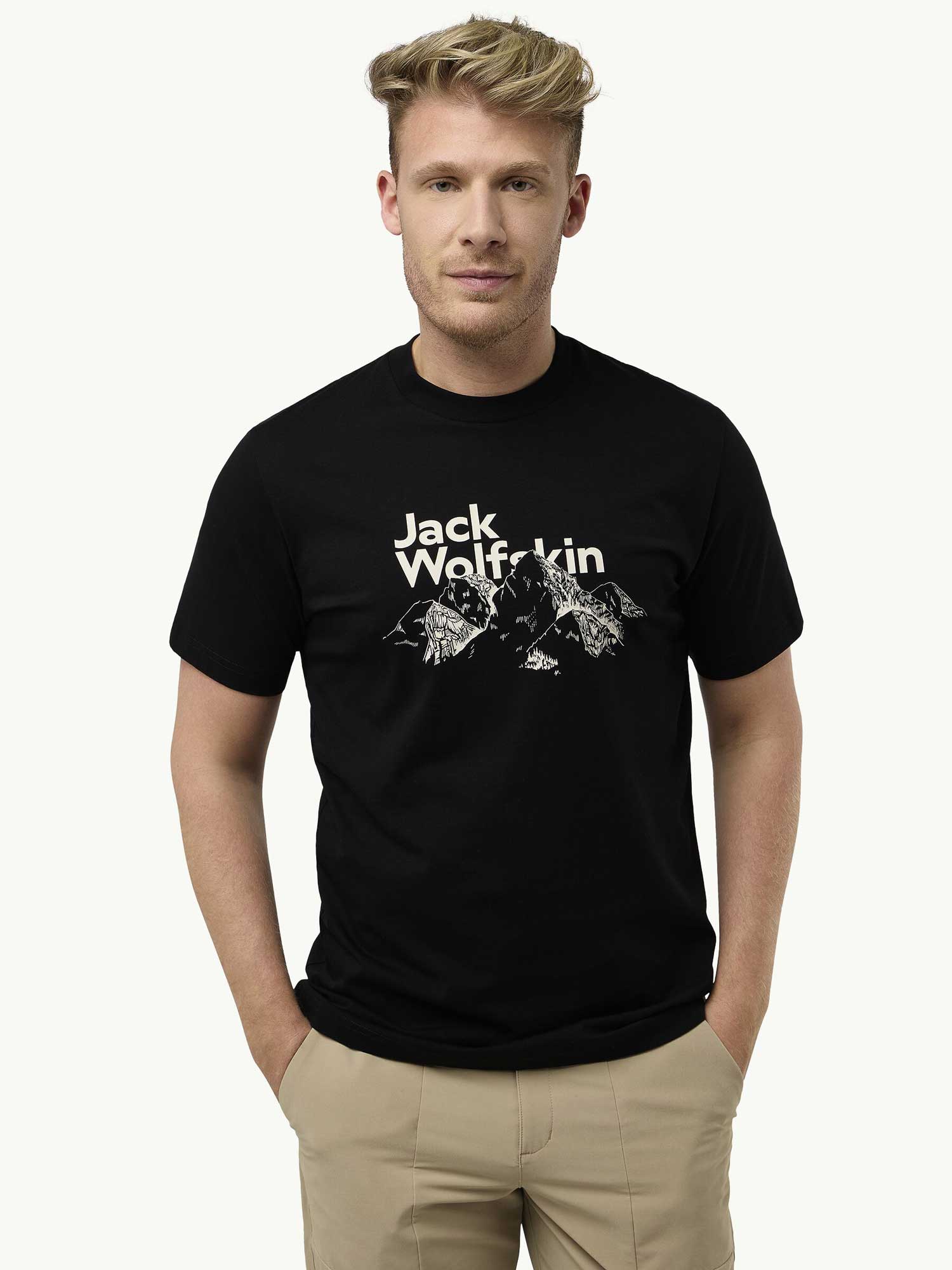 JACK WOLFSKIN Тениска BERGBLICK T M