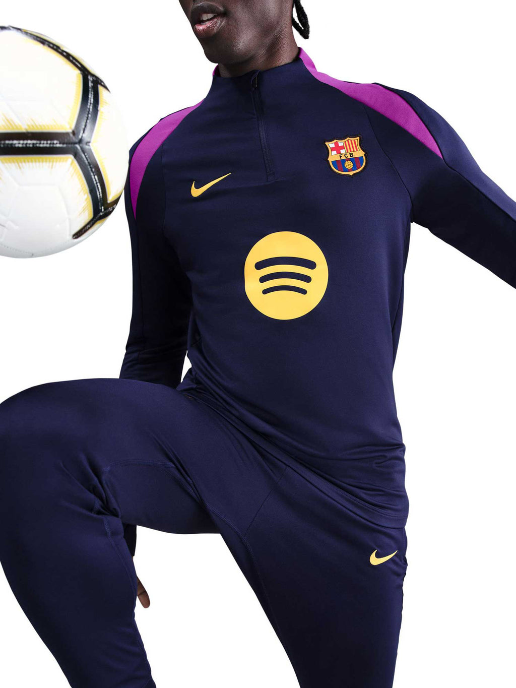 NIKE Блуза FCB M NK DF STRK DRILL TOP K