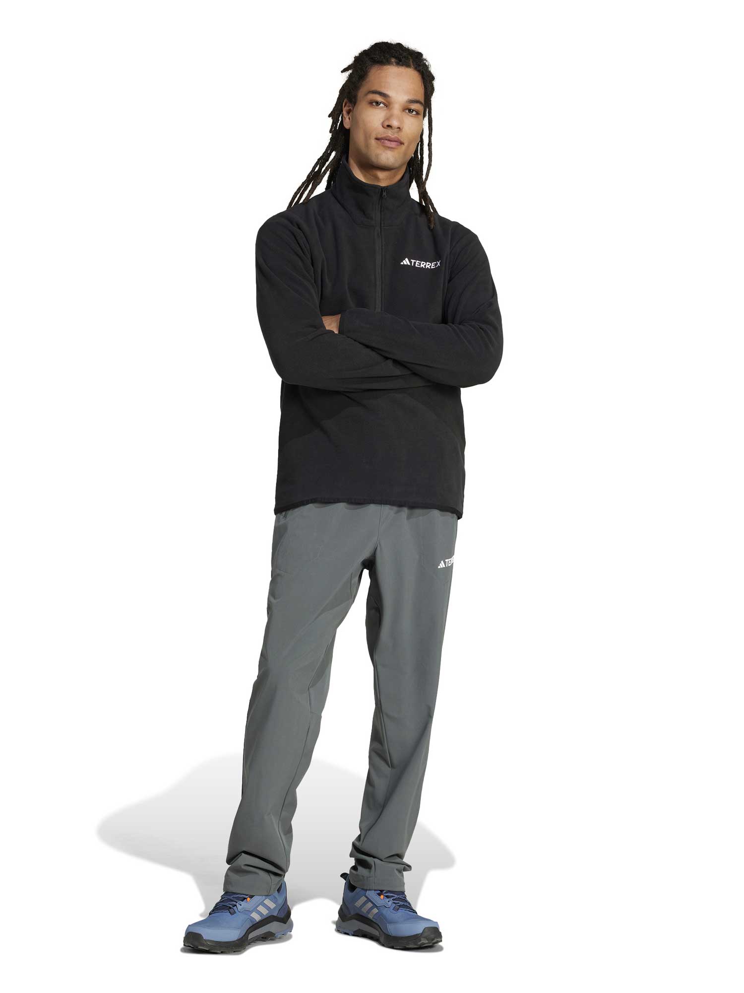 ADIDAS PERFORMANCE Полар Multi Essentials 1\/2 Zip Fleece Jacket